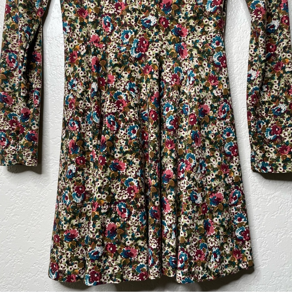 Show Me Your Mumu Stevie Babydoll Flower Cider Long Sleeve Dress Boho - Picture 11 of 11
